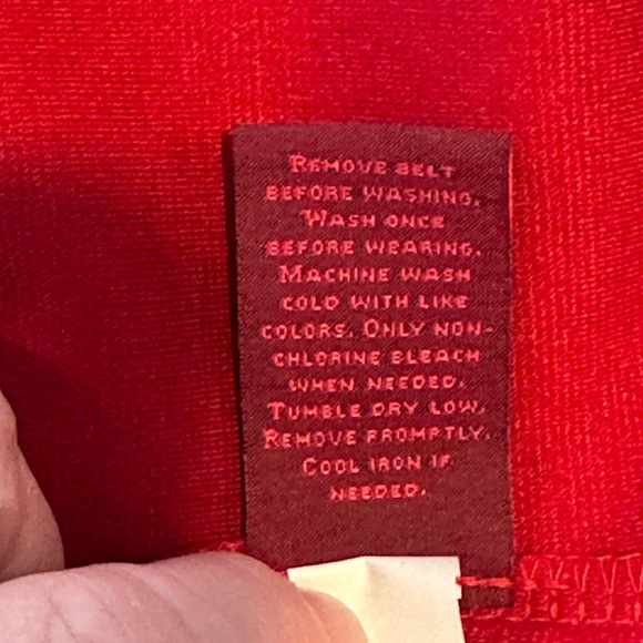 212 Collection NWT Red Sleeveless Dress full skirt size XL - Picture 5 of 6